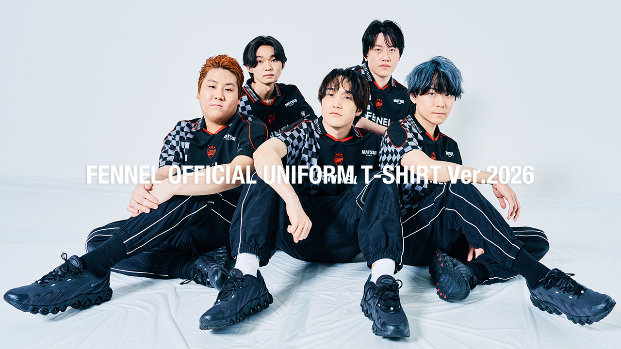 FENNEL OFFICIAL UNIFORM T-SHIRT Ver.2026 – FENNEL OFFICIAL EC STORE
