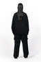 EMBROIDERY SWEAT SHIRT/BLACK