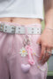 FENNEL PINK RUBBER KEYHOLDER