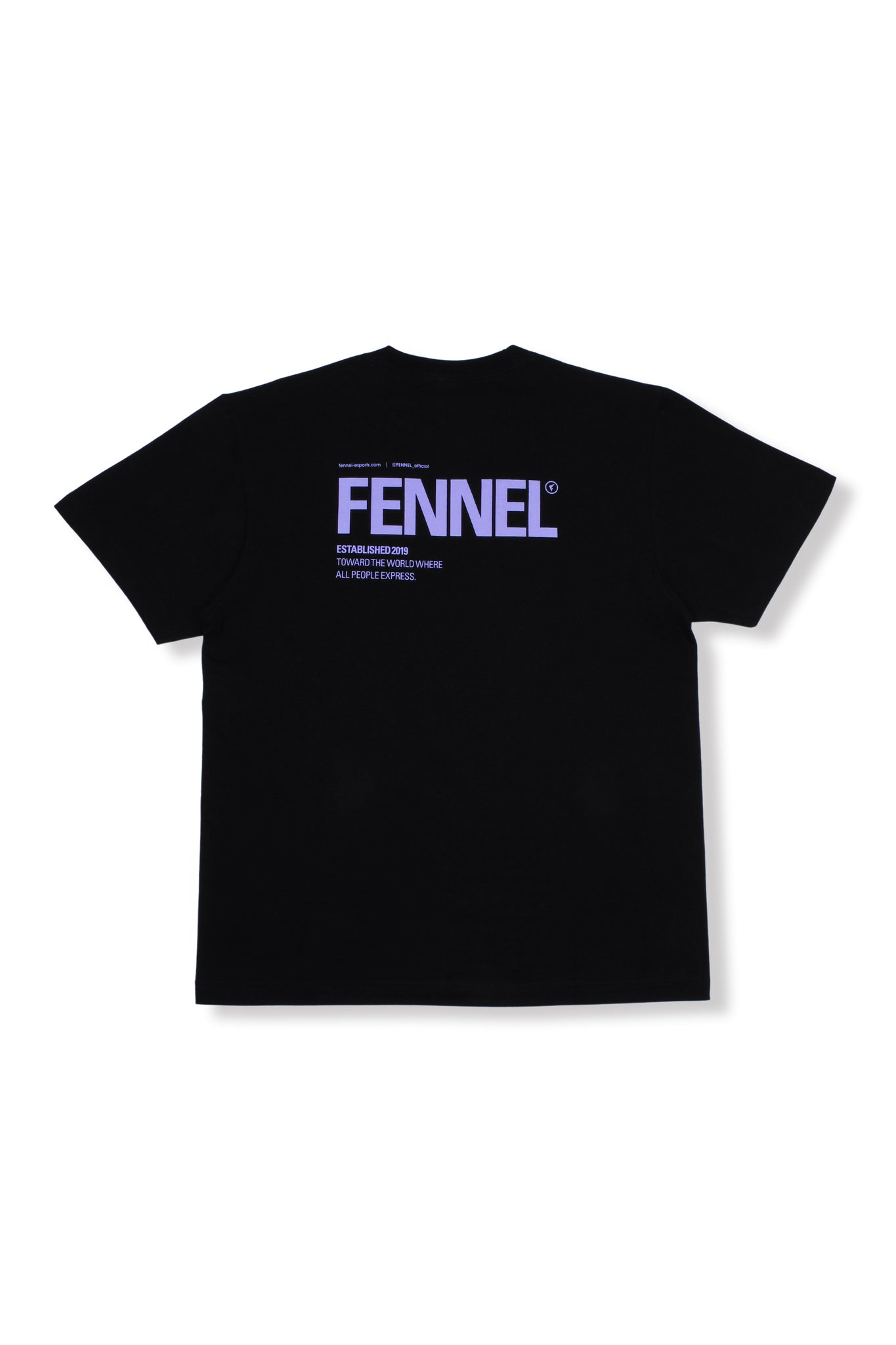 FENNEL STANDARD T-SHIRT BLACK/PURPLE
