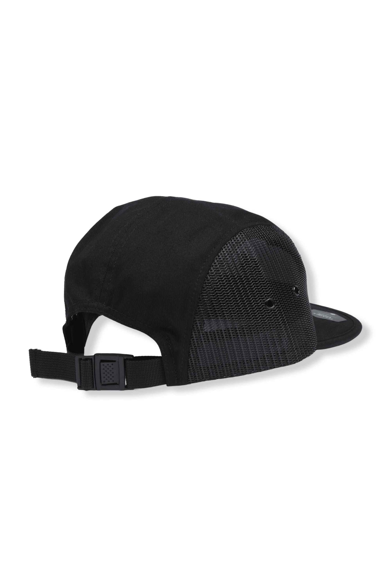 LOGO EMBROIDERED MESH CAP BLACK