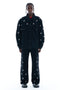 EYELET DENIM JACKET