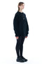 DAMAGED KNIT SWEATER / BLACK
