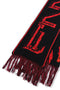JACQUARD SCARF / RED