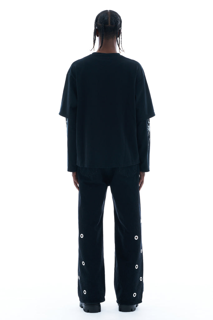 LAYERED PRINTED L/S T-SHIRTS
