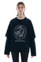 LAYERED PRINTED L/S T-SHIRTS