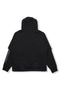 LAYERED PRINTED HOODIE
