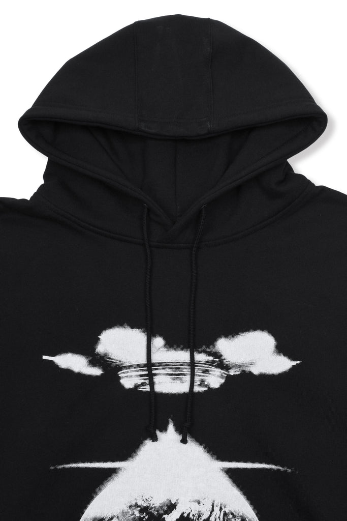 LAYERED PRINTED HOODIE