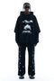 LAYERED PRINTED HOODIE