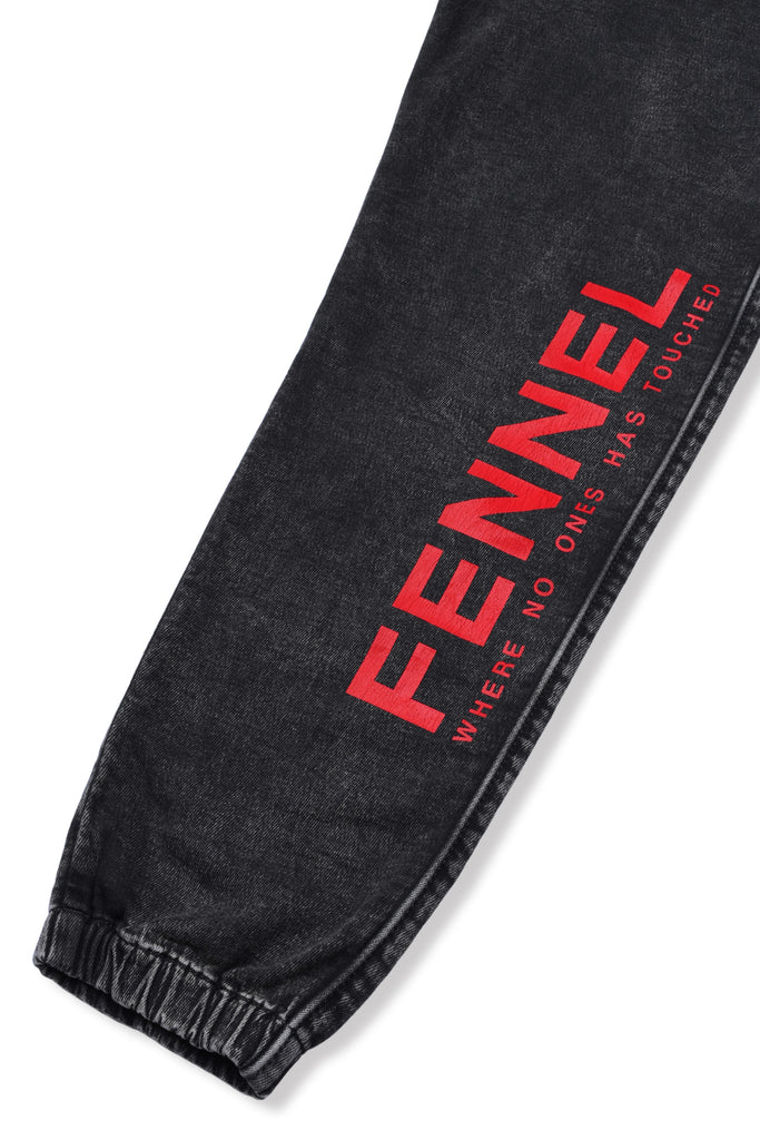 DIESEL × FENNEL TRACK DENIM PANTS
