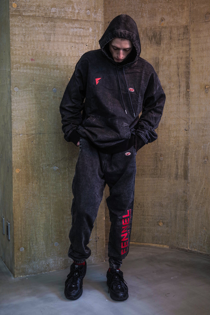 DIESEL × FENNEL TRACK DENIM PANTS