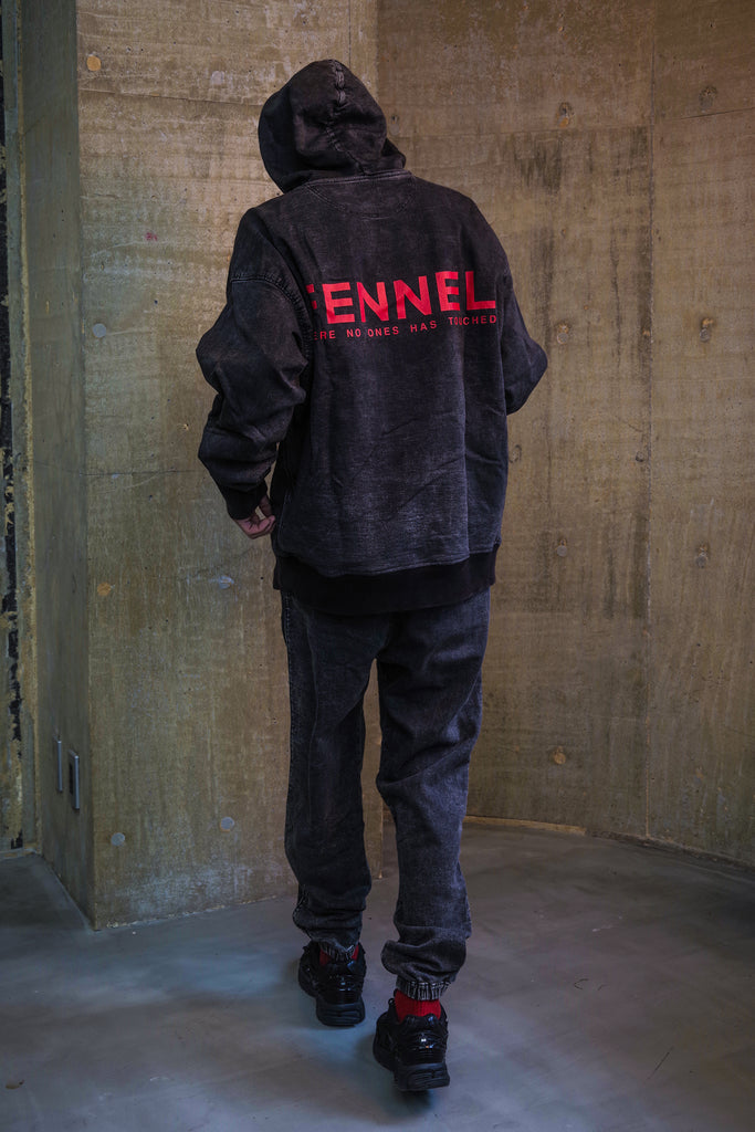 DIESEL × FENNEL TRACK DENIM PANTS