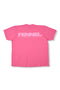 FENNEL × ECOCYCLE® BASIC LOGO T-SHIRT/ELECTRIC PINK