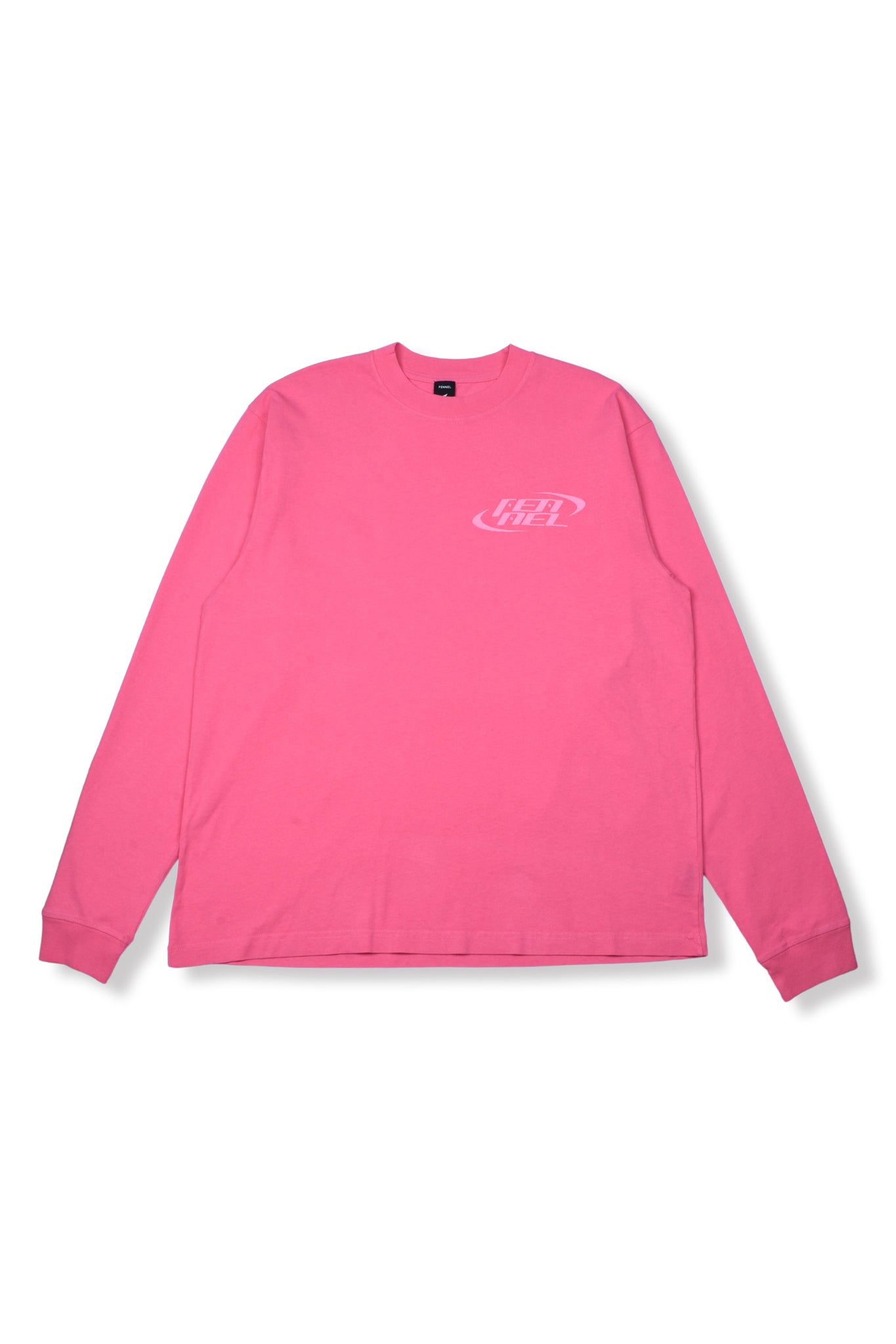 FENNEL × ECOCYCLE® GRAPHIC L/S T-SHIRT/ELECTRIC PINK