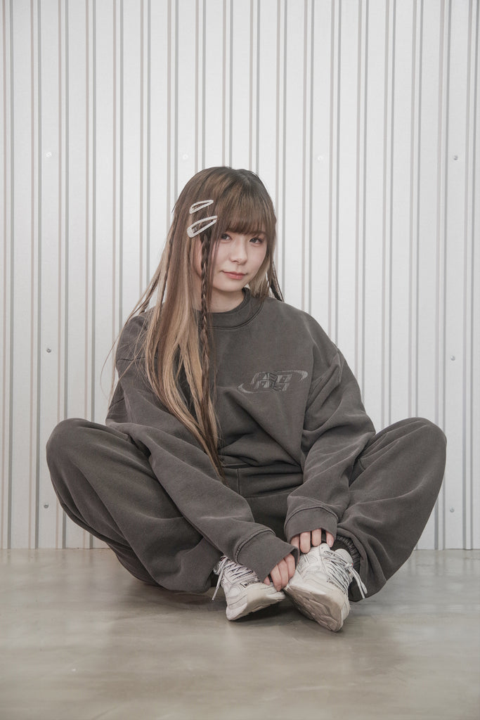 FENNEL × ECOCYCLE® BASIC LOGO PANTS/VINTAGE BLACK