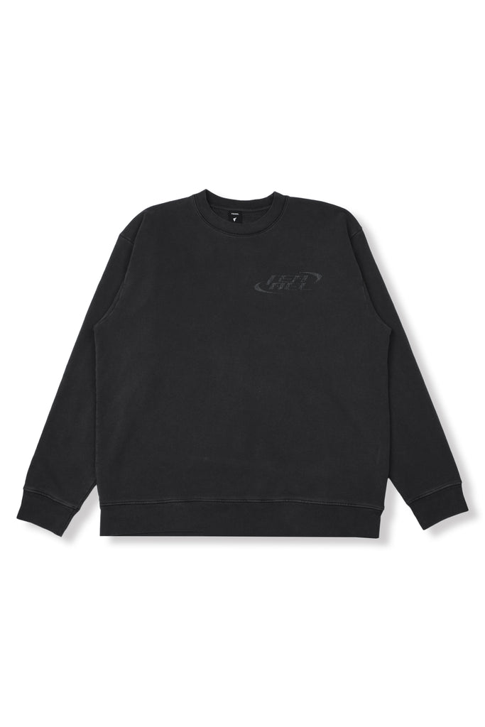FENNEL × ECOCYCLE® GRAPHIC SWEAT/VINTAGE BLACK
