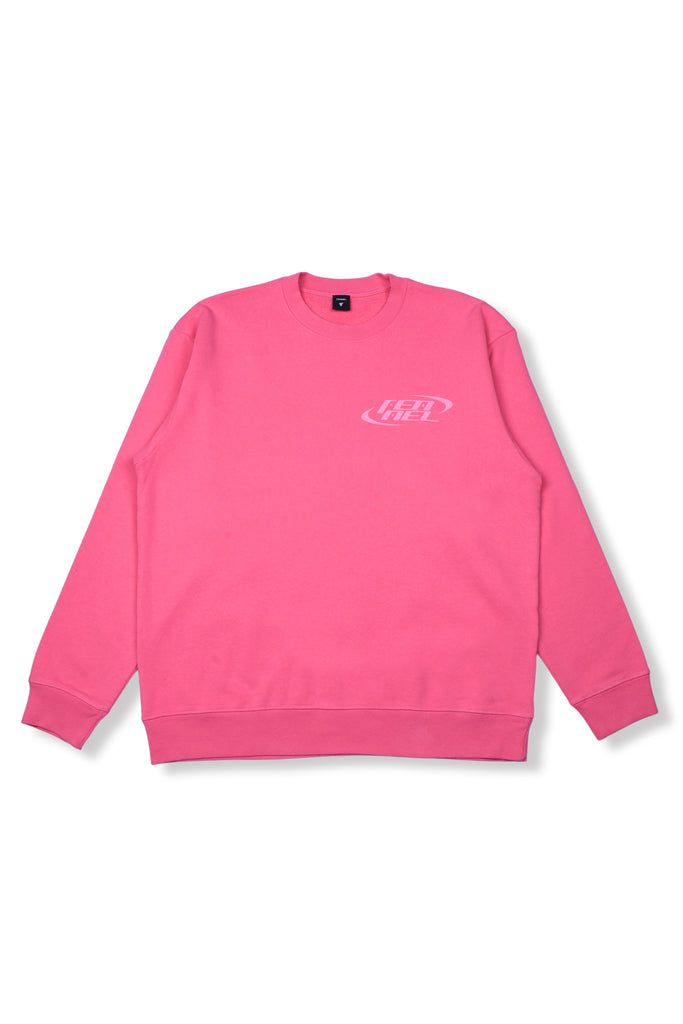 FENNEL × ECOCYCLE® GRAPHIC SWEAT/ELECTRIC PINK