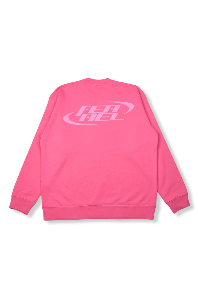 FENNEL × ECOCYCLE® GRAPHIC SWEAT/ELECTRIC PINK