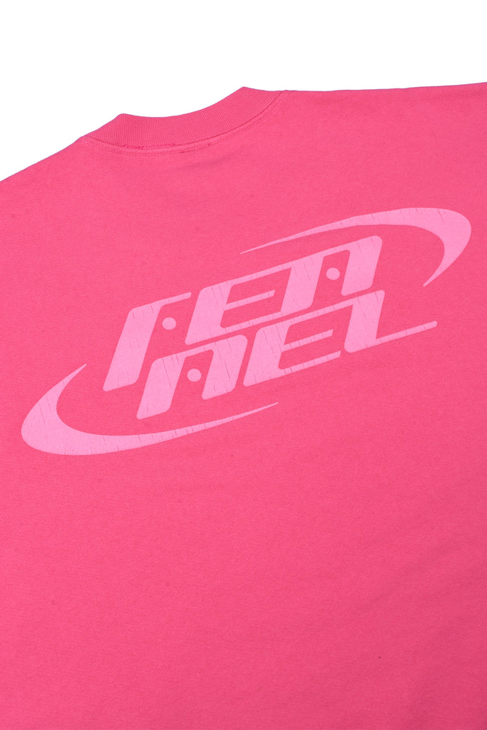 FENNEL × ECOCYCLE® GRAPHIC SWEAT/ELECTRIC PINK