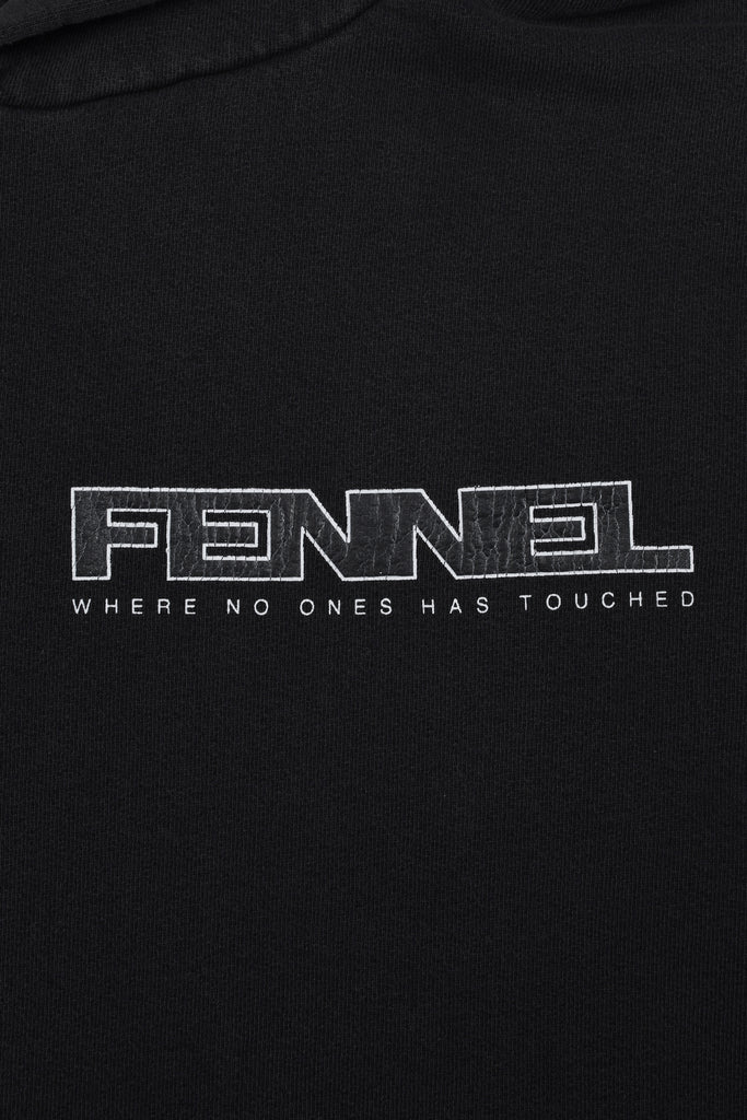 FENNEL × ECOCYCLE® BASIC LOGO PARKA/VINTAGE BLACK