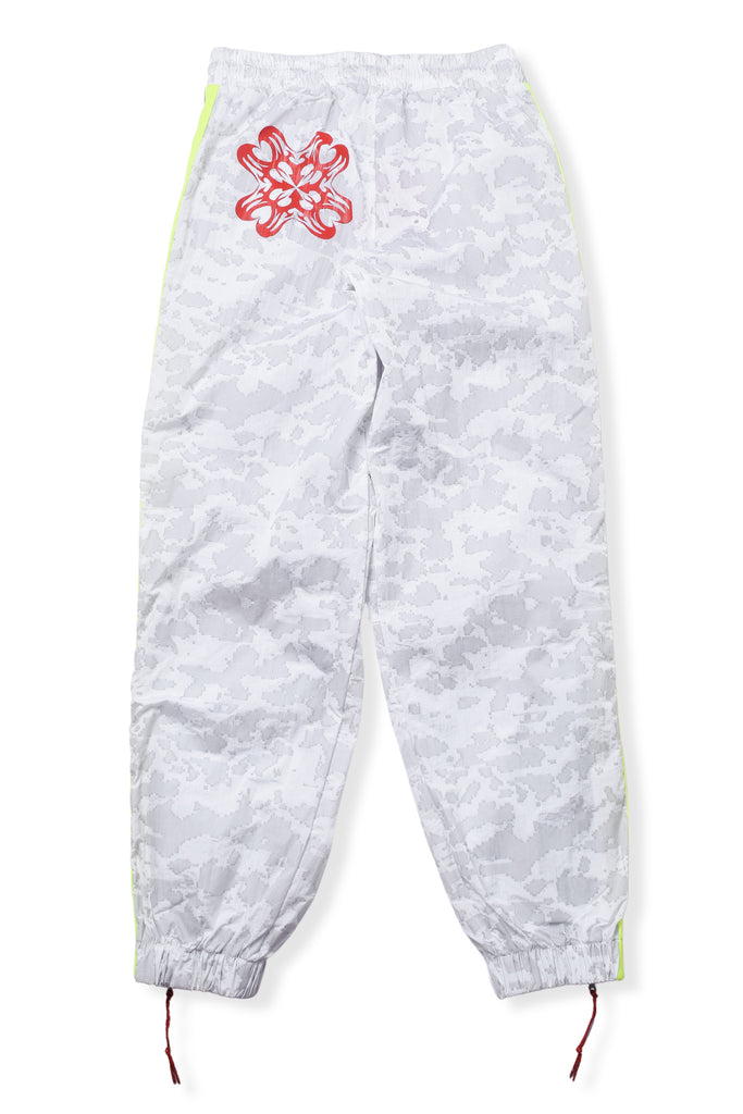 DIESEL × FENNEL TRACK PANTS WITH PIXELATED PRINT