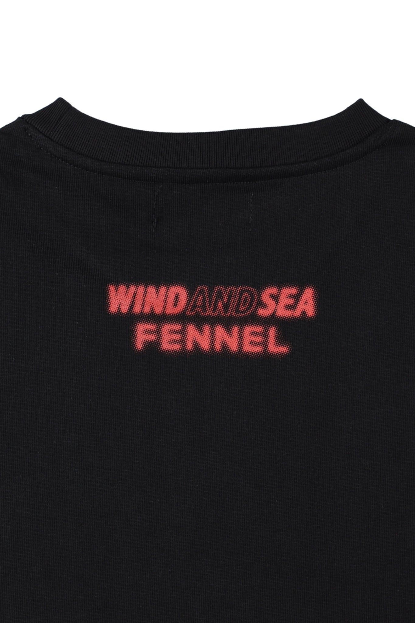 FENNEL × WIND AND SEA FENNEL & SEA T-SHIRT BLACK