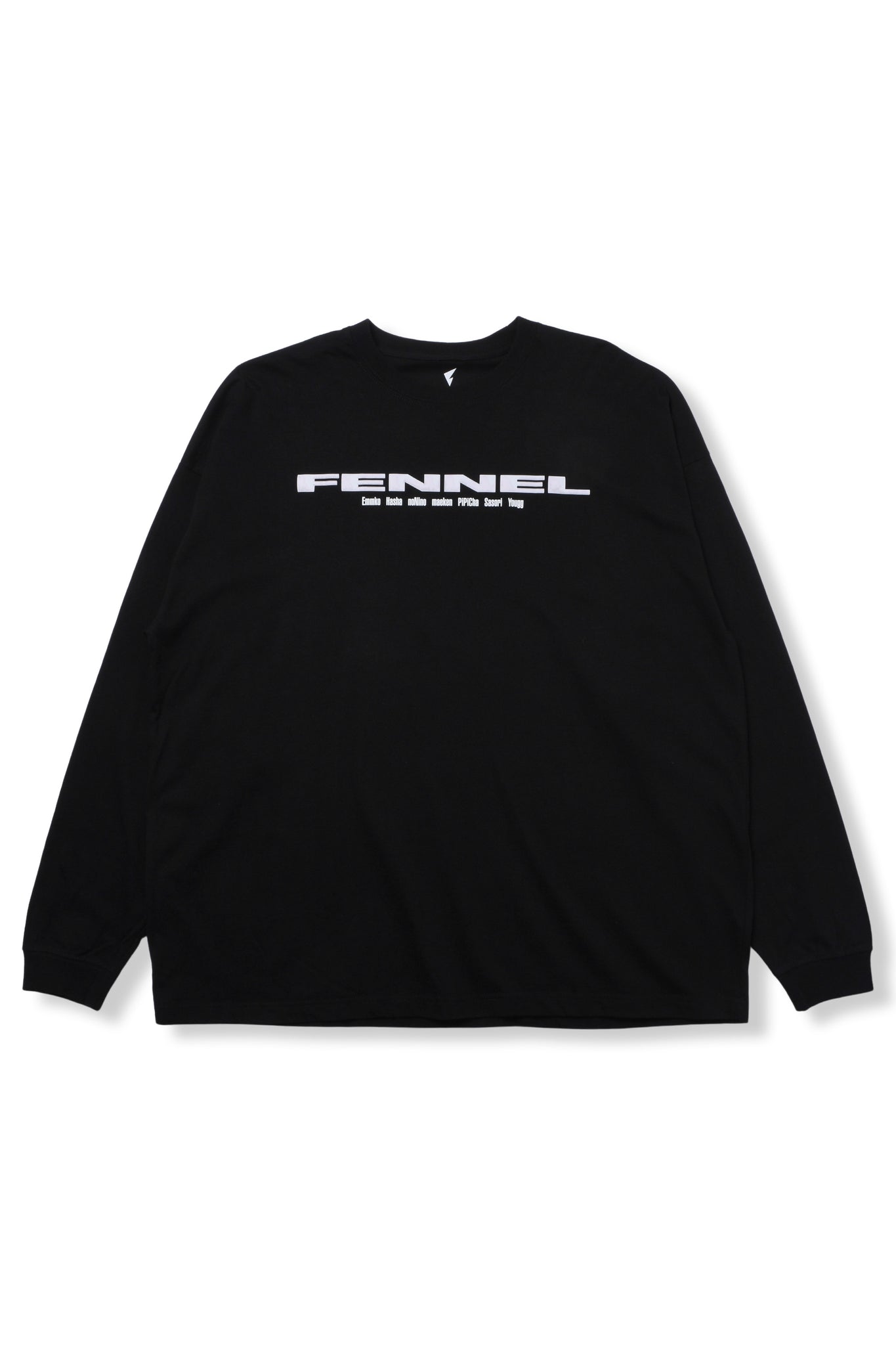 FENNEL IDENTITY V Div. MAKE YOURSELF L/S T-SHIRT BLACK