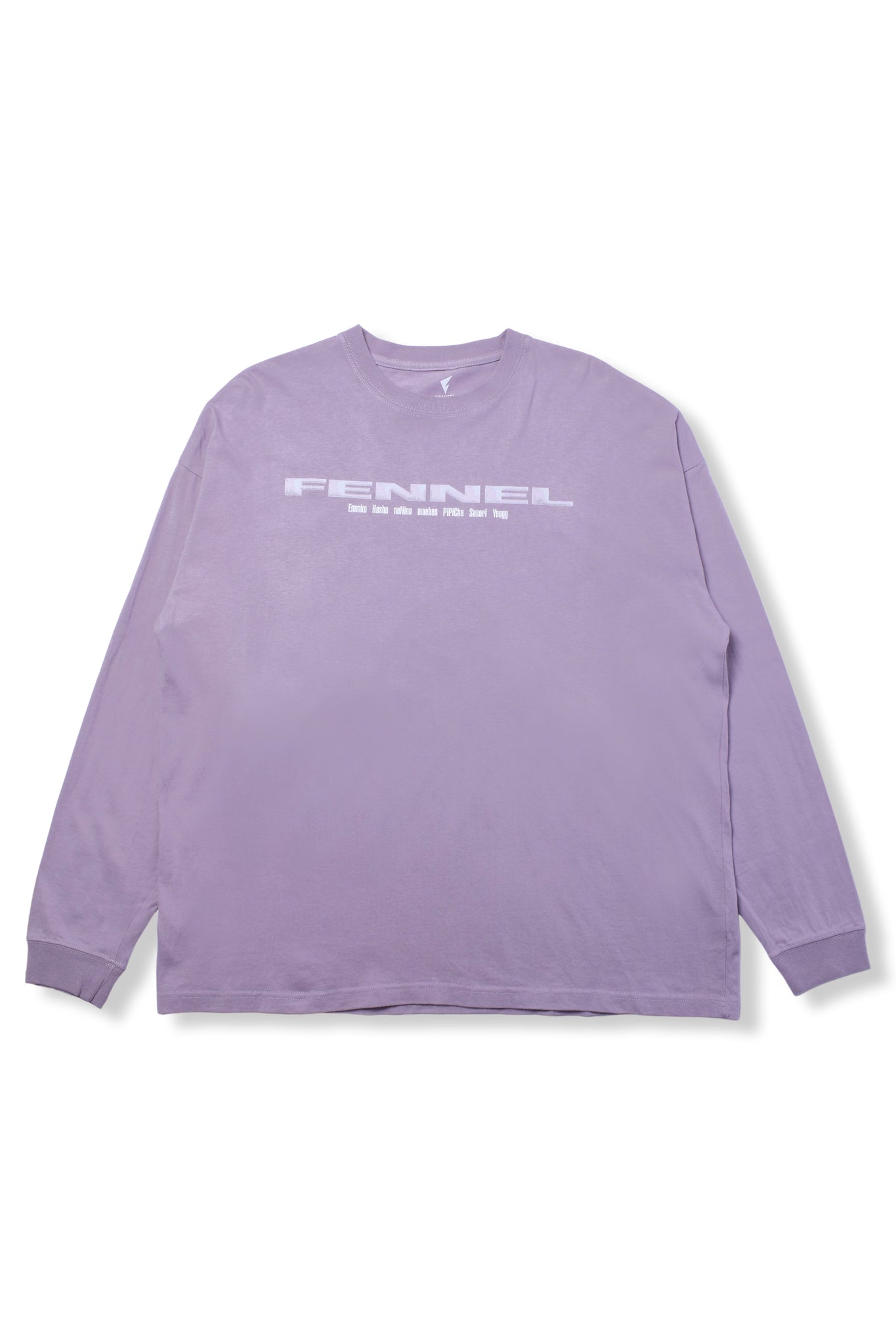 FENNEL IDENTITY V Div. MAKE YOURSELF L/S T-SHIRT PURPLE