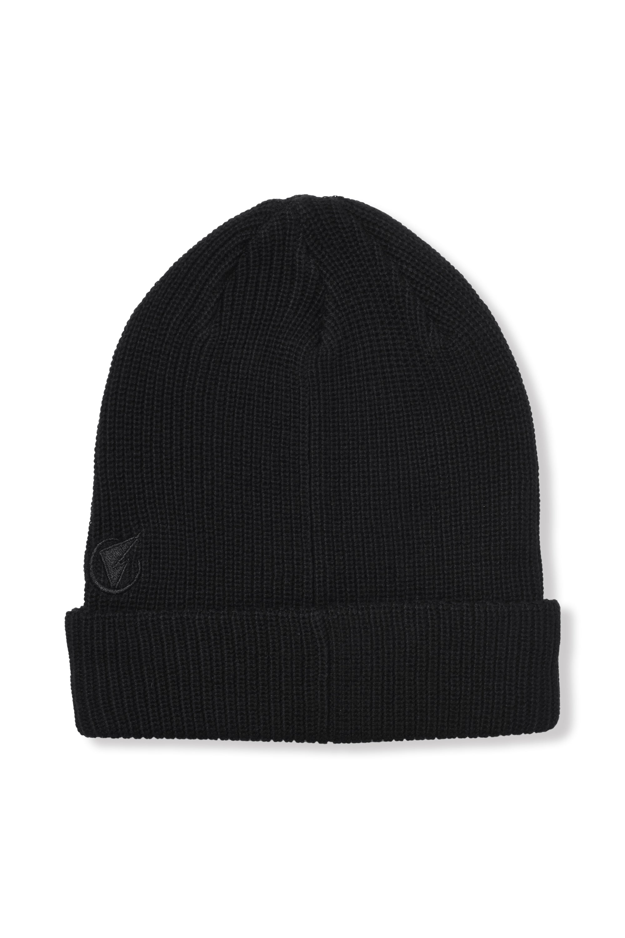 BLACK SLOGAN EMBROIDERY BEANIE – FENNEL OFFICIAL EC STORE