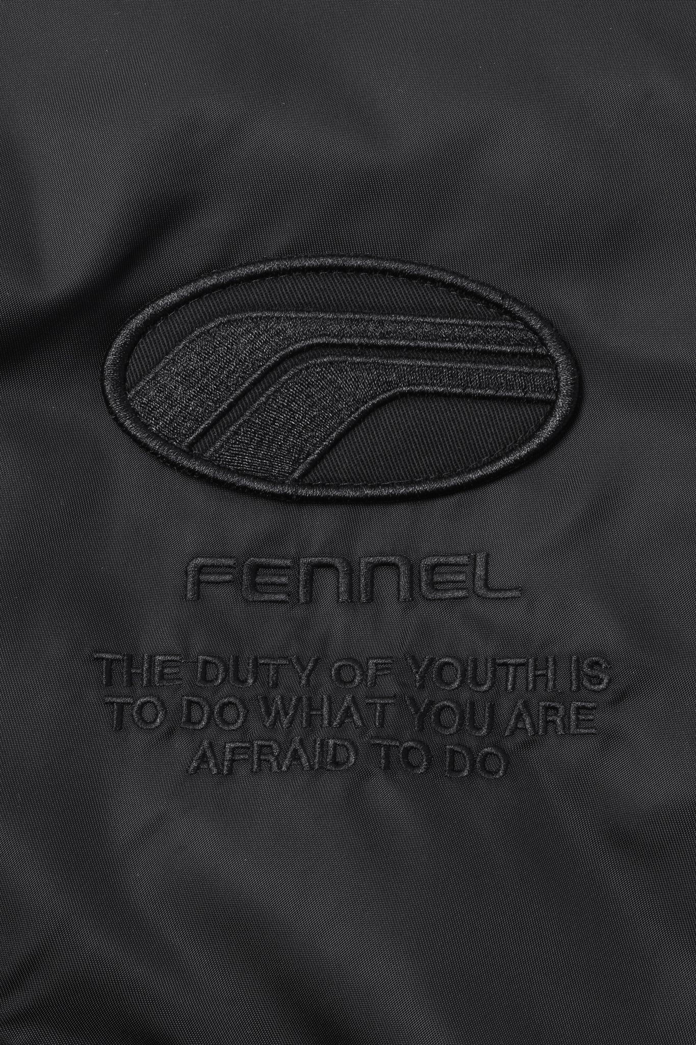 FENNEL EMBROIDERY OVERSIZED MA-1