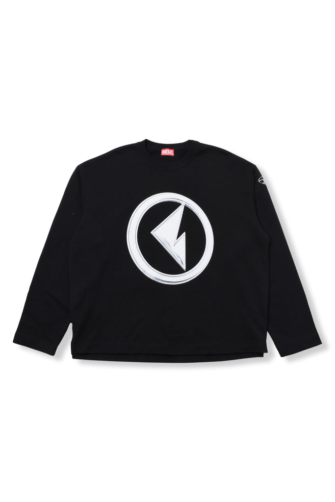 DIESEL × FENNEL METALLIC OVAL D SWEAT