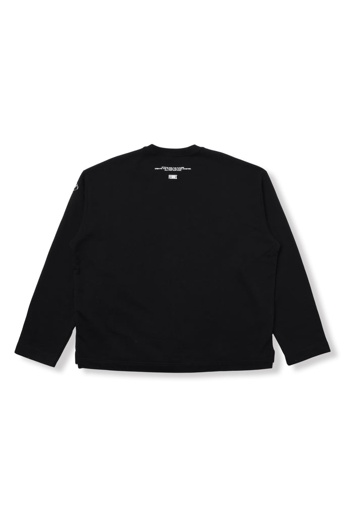 DIESEL × FENNEL METALLIC OVAL D SWEAT