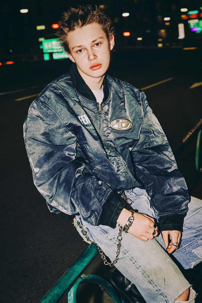 DIESEL × FENNEL GARMENT DYE MA-1 JACKET