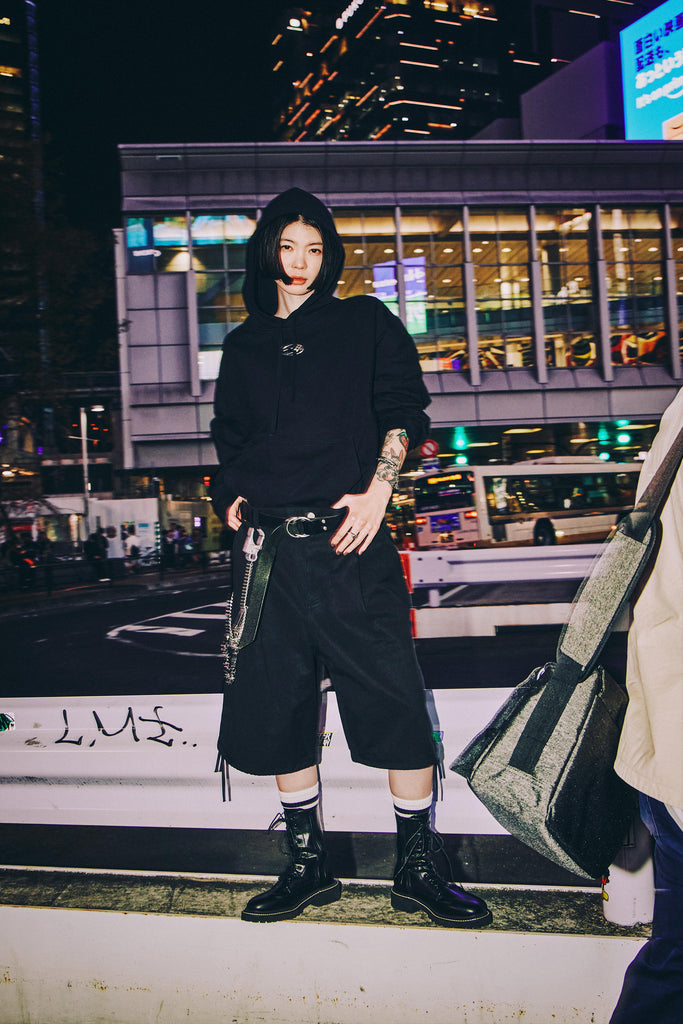 DIESEL × FENNEL METALLIC OVAL D PARKA