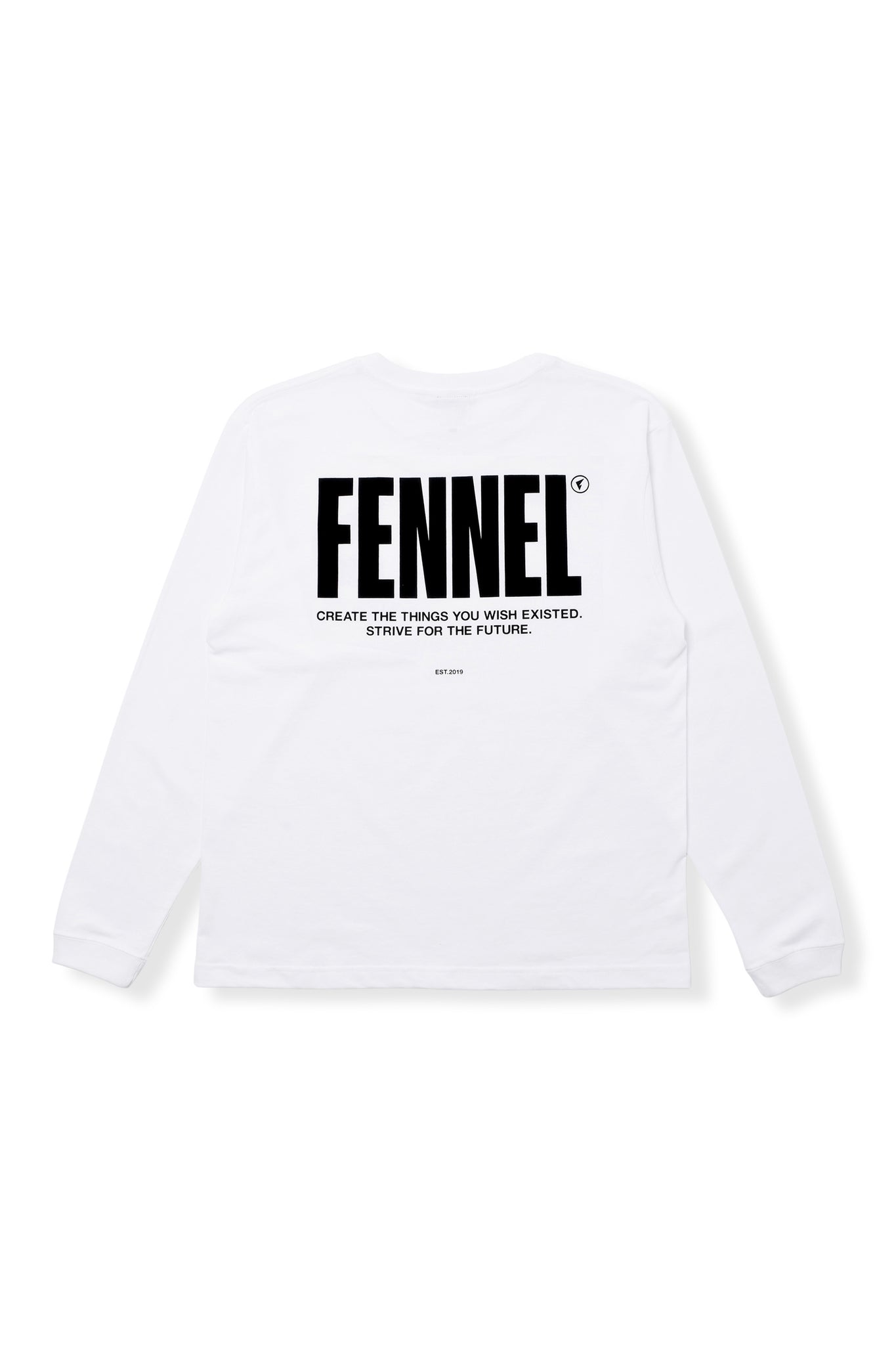 FENNEL STANDARD L/S T-SHIRT Ver.2 WHITE