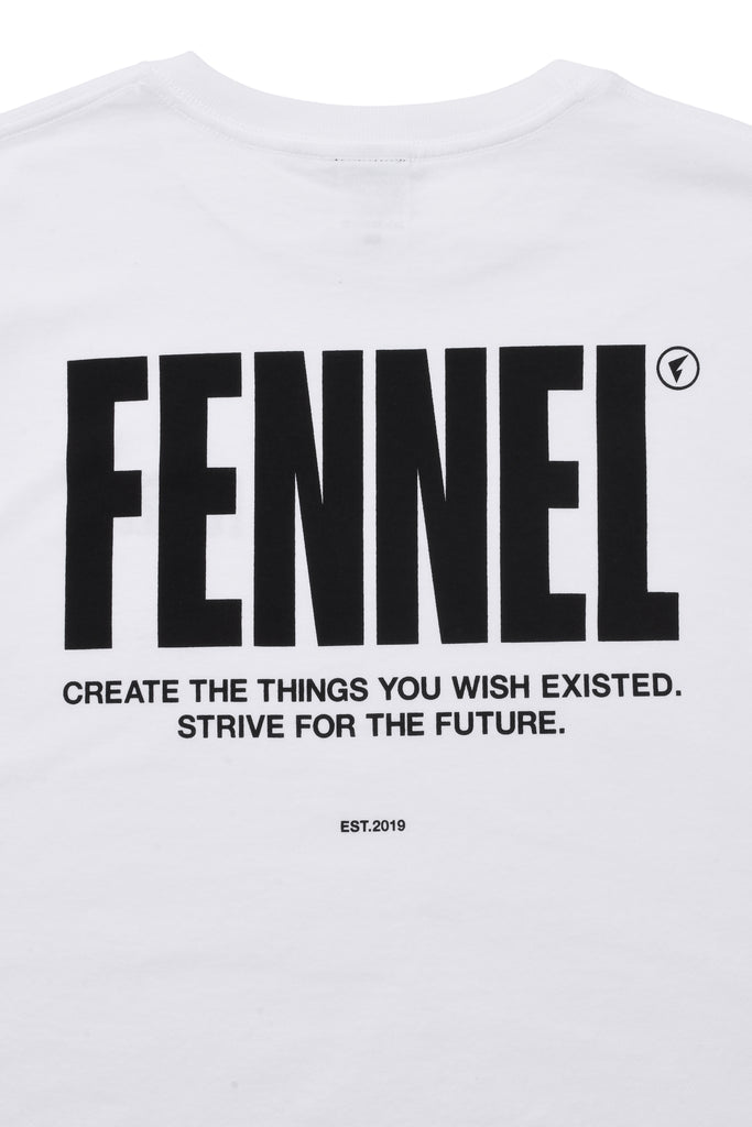 FENNEL STANDARD L/S T-SHIRT Ver.2 WHITE