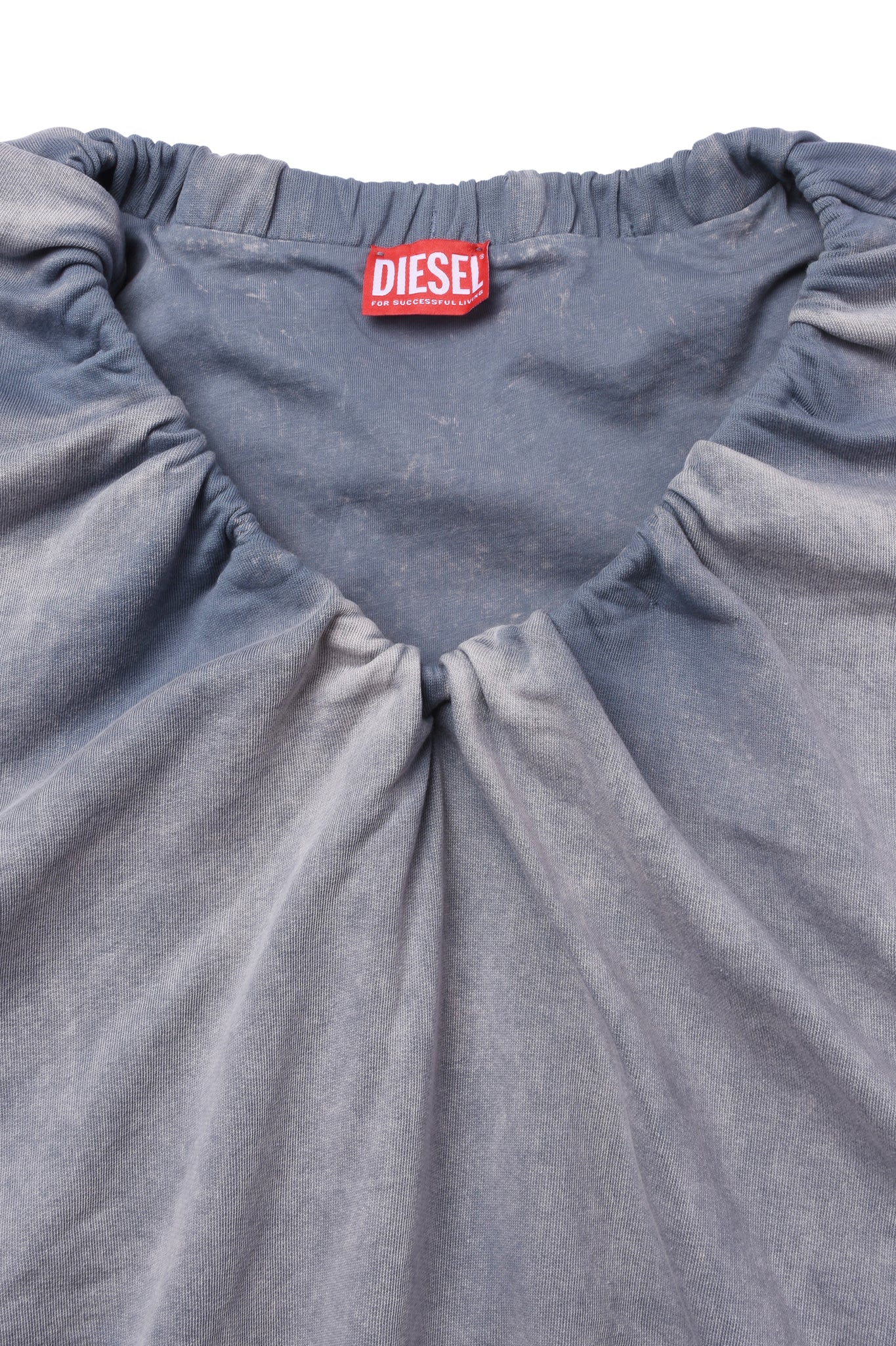DIESEL × FENNEL GATHERED ACID WASH SWEAT