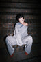 DIESEL × FENNEL GATHERED ACID WASH SWEAT