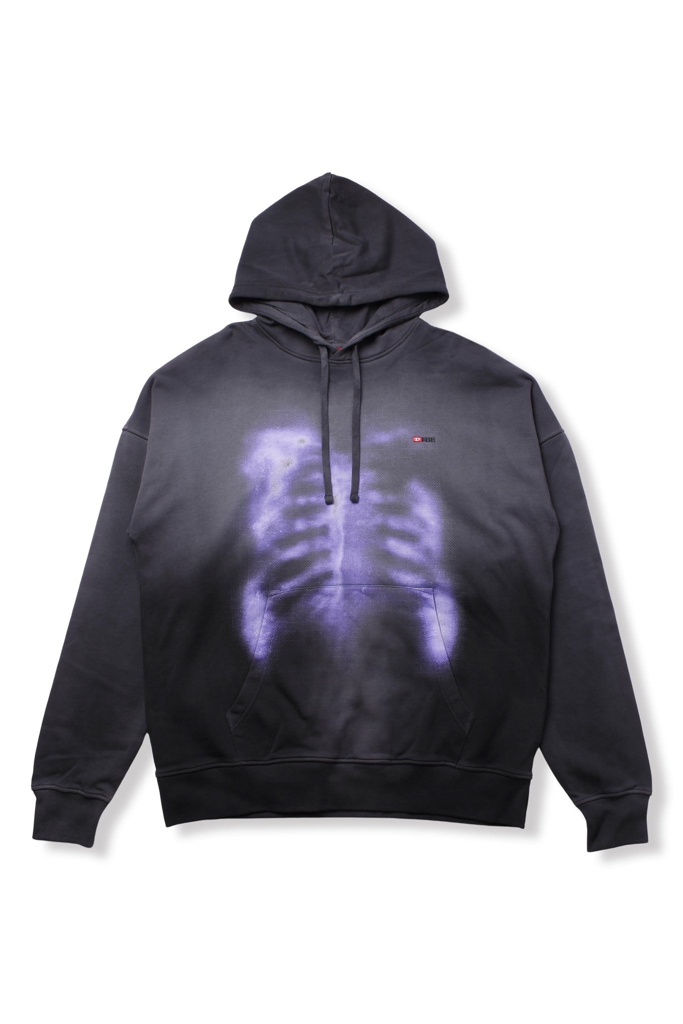 DIESEL × FENNEL SUN FADE PARKA BLACK