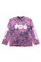 DIESEL × FENNEL MARBLE L/S T-SHIRT PINK