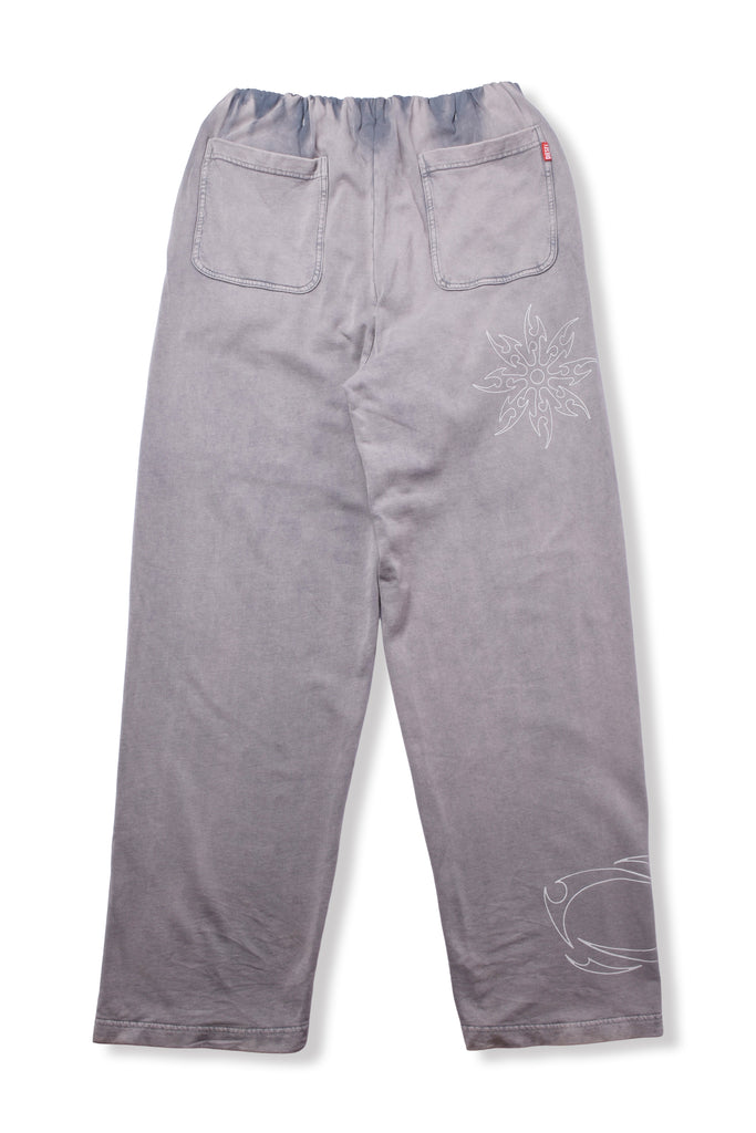 DIESEL × FENNEL GATHERED ACID WASH PANTS