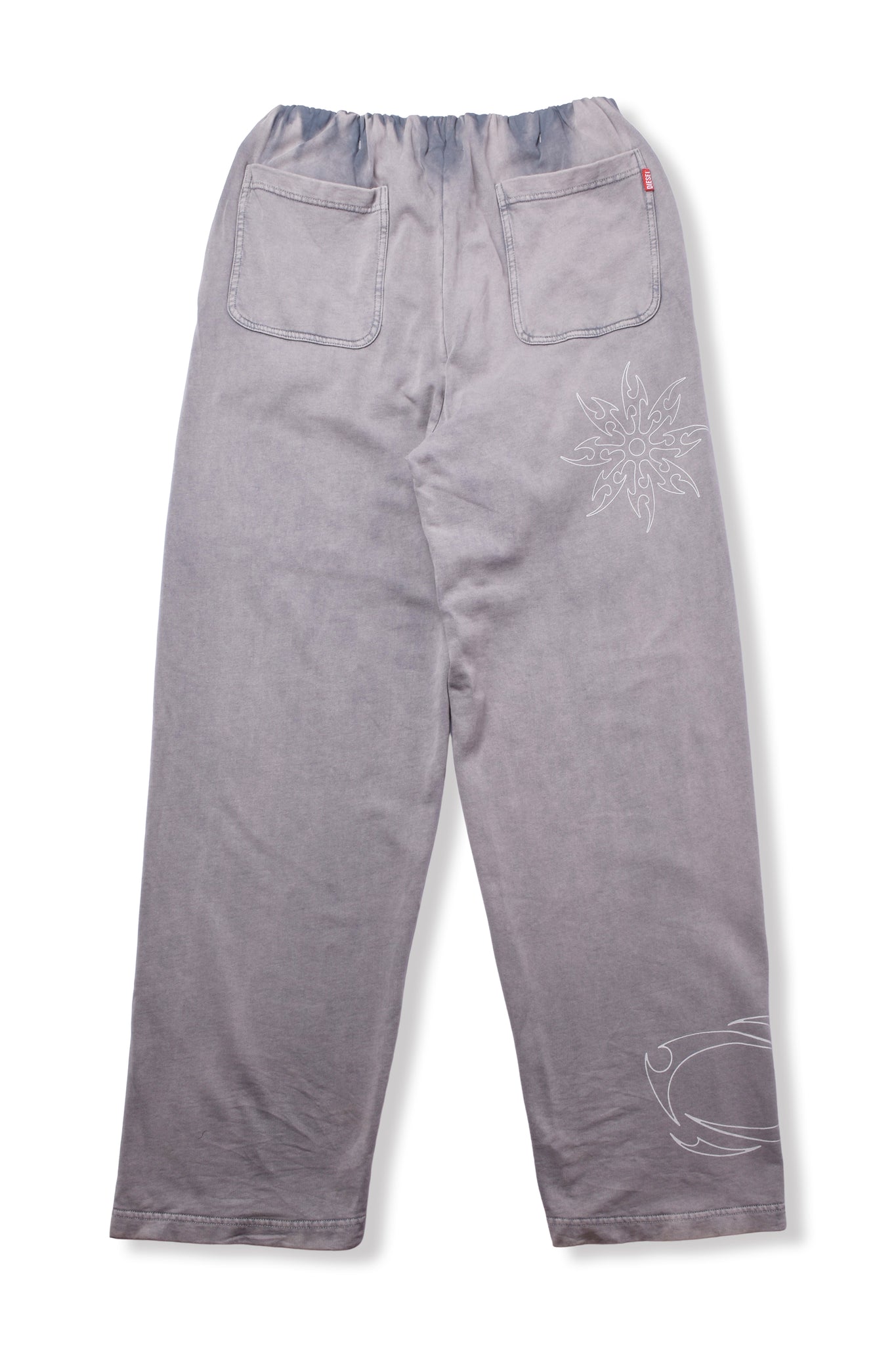 DIESEL × FENNEL GATHERED ACID WASH PANTS