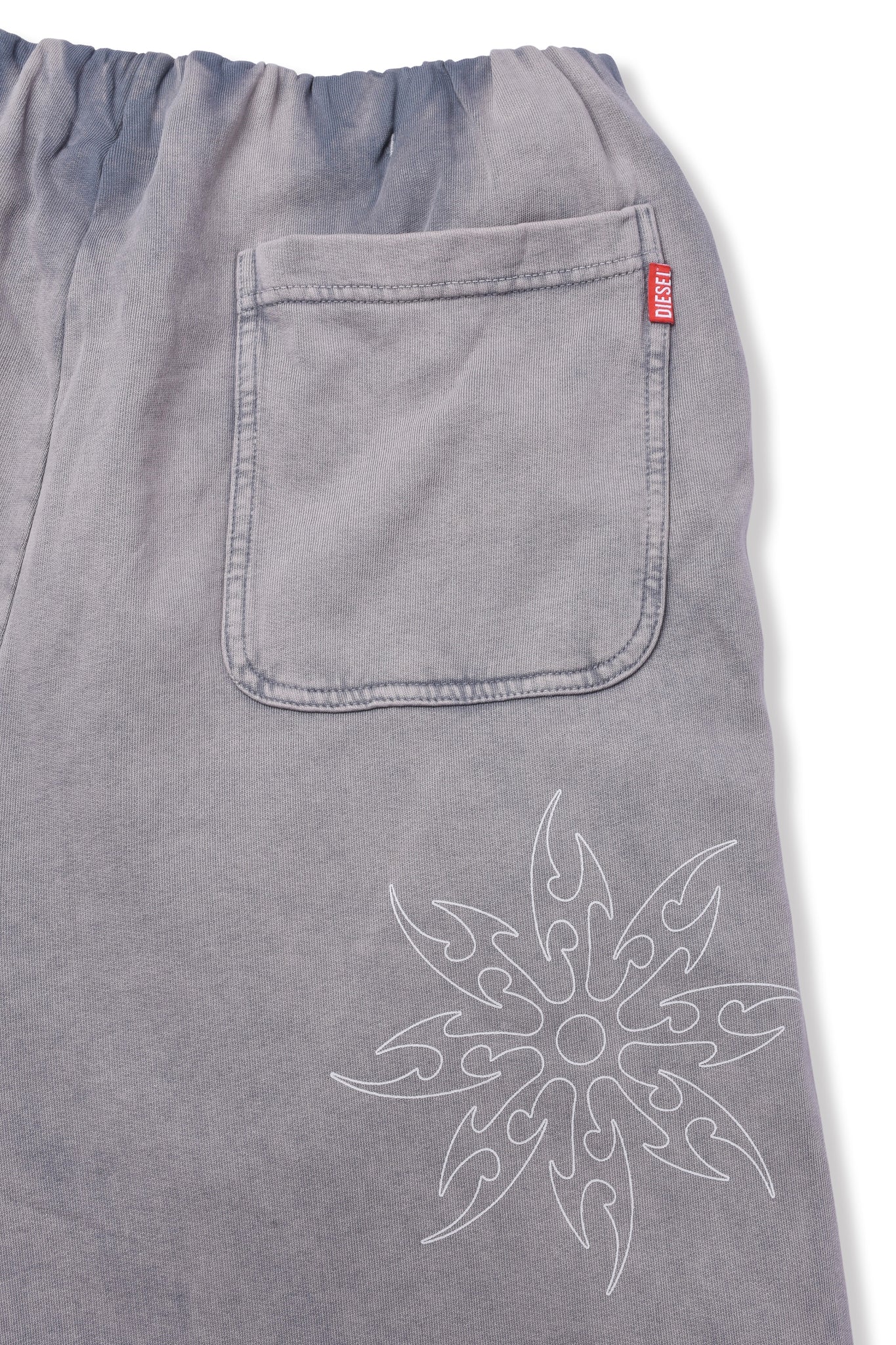 DIESEL × FENNEL GATHERED ACID WASH PANTS