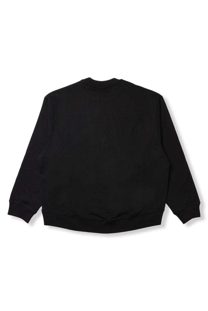 SPRAY LOGO COCOON SWEAT