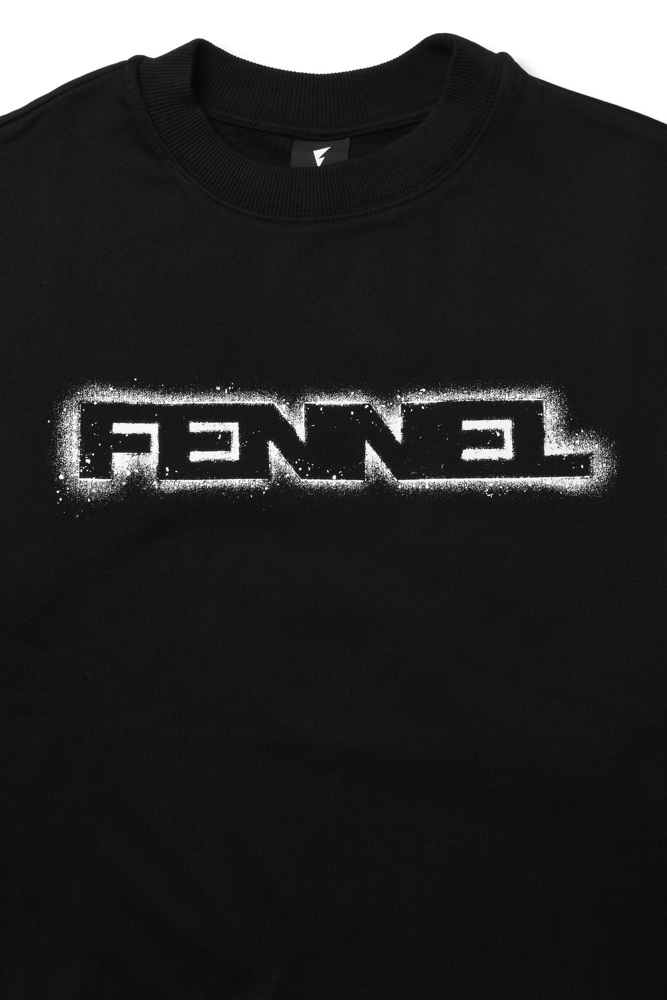 SPRAY LOGO COCOON SWEAT