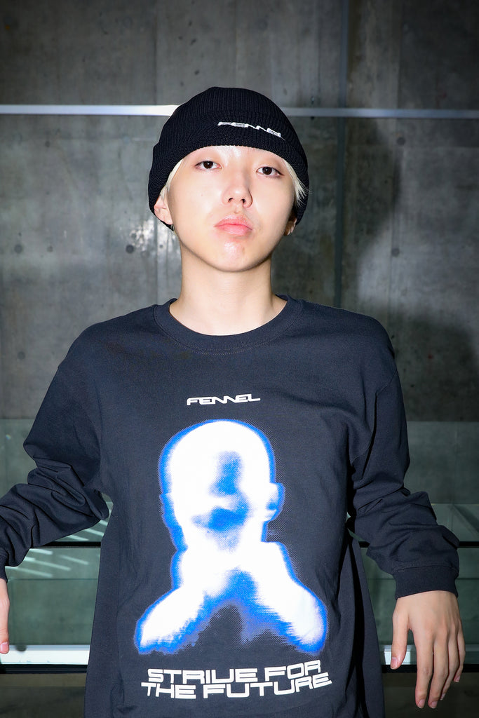 FENNEL LOGO BEANIE BLACK