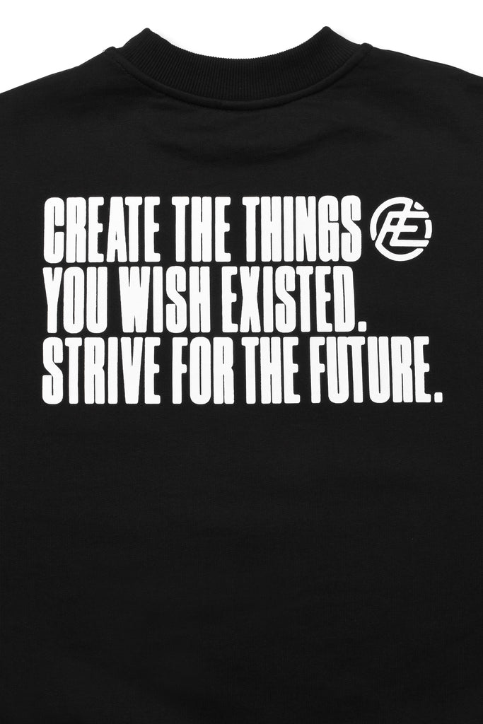 FL SLOGAN COCOON SWEAT