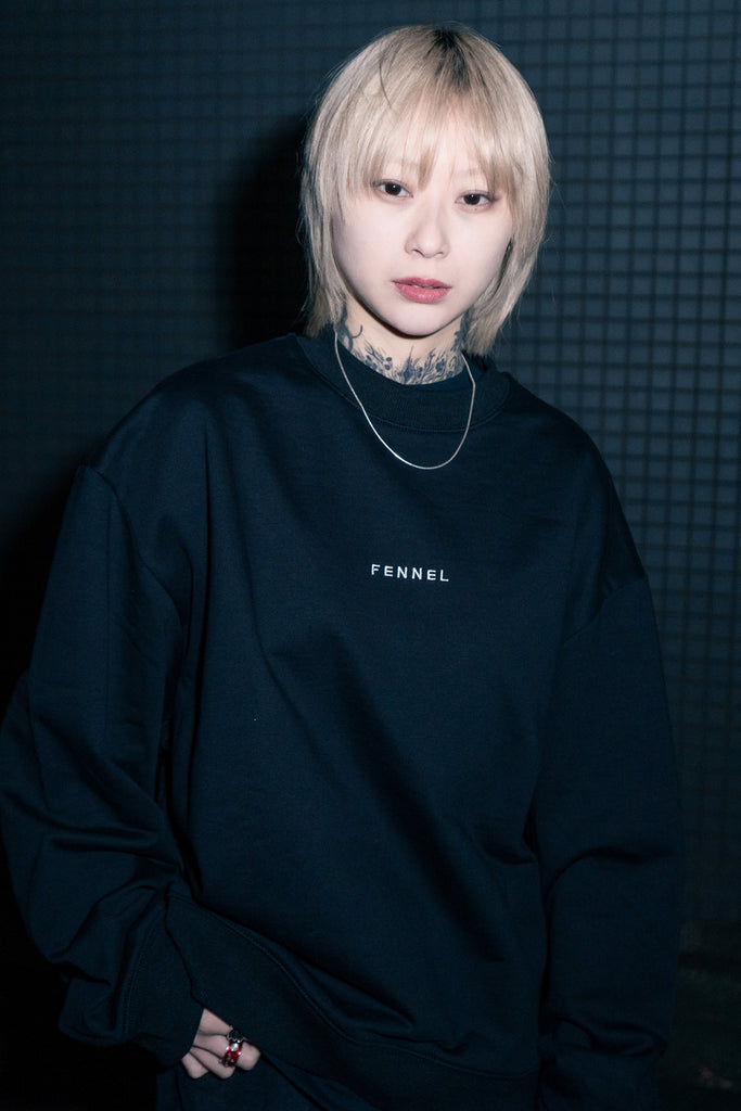 FL SLOGAN COCOON SWEAT