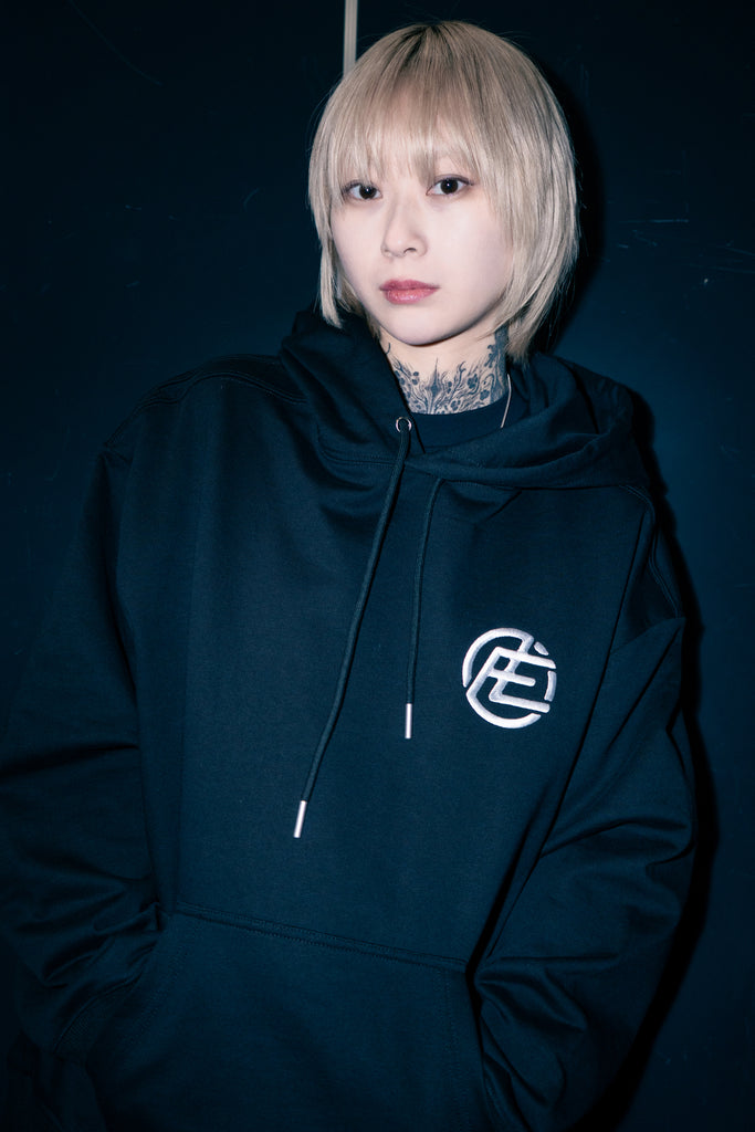 FL LOGO COCOON HOODIE BLACK