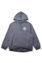 FL LOGO COCOON HOODIE GRAY
